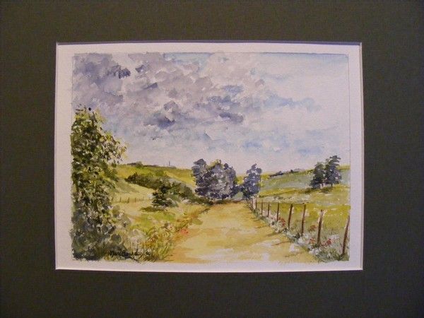 Essai. Aquarelle. 1994.