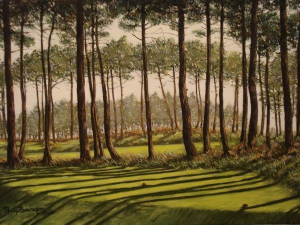 Le Green. Huile. 2010